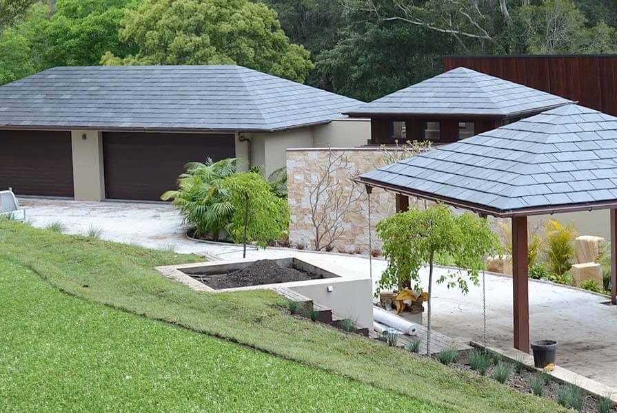 Nulok Global New Zealand - Natural Slate Patio and Garage Nulok Global New Zealand - Natural Slate Patio and Garage
